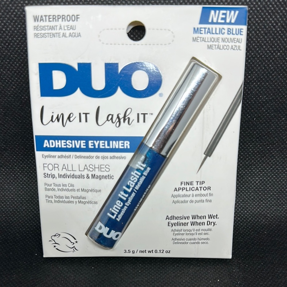 DUO Line It Lash It Adhesive Eyeliner in Metallic Blue